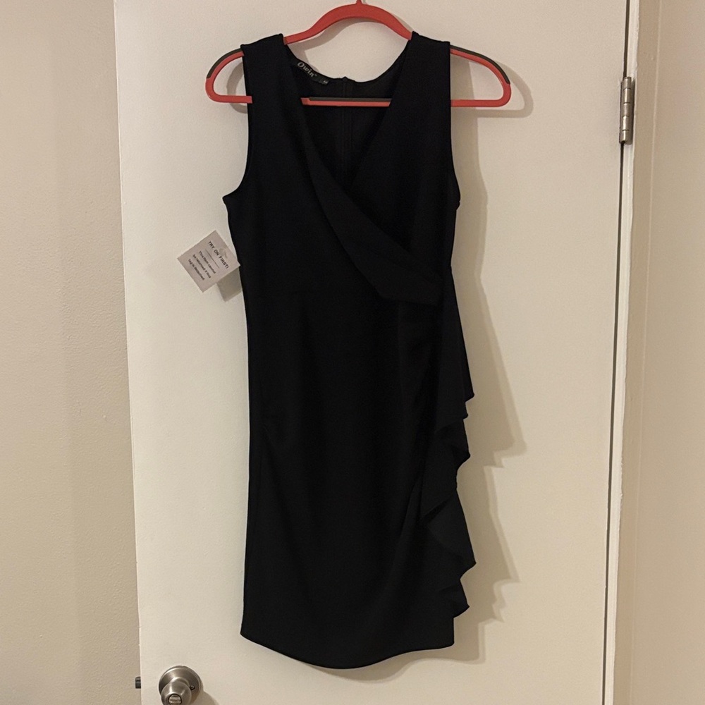 NWT Elegant Black Sleeveless Dress